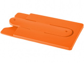 Футляр для кредитных карт с держателем мобильного (оранжевый)