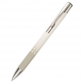 Ручка металлическая Britney градиент, белый