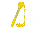Ручка шариковая с мыльными пузырями (желтый)