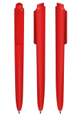 Ручка Torsion/P02 Pigra 02 Soft Touch Premec, красный