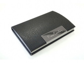 Визитница (черный, серебристый) Визитница (черный, серебристый)