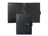 Папка для конференций А5 Pure Leather Black (черный)