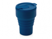 Силиконовый складной стакан GoCup (индиго)