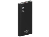 Портативный внешний аккумулятор FAST, 10000 mAh (черный)