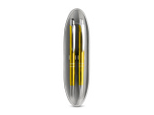 Подарочный набор: ручка металлическая шариковая и механический карандаш (желтый)