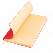 Ежедневник Latte NEW недатированный, красный/бежевый (без упаковки, без стикера)