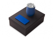 Подарочный набор COLOR IT с термокружкой и повербанком, 5000 mAh (синий)