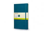 Записная книжка А5  (Large) Classic Soft (нелинованный) (бирюзовый)