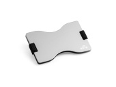 Визитница с защитой RFID MULLER (серебристый)