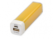 Внешний аккумулятор Ангра, 2200 mAh (желтый)