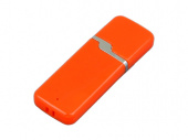 USB 2.0- флешка на 64 Гб с оригинальным колпачком (оранжевый)