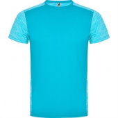Спортивная футболка ZOLDER мужская, БИРЮЗОВЫЙ/ПЁСТРЫЙ БИРЮЗОВЫЙ 2XL