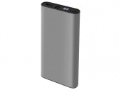Внешний аккумулятор Terra Pro с QC/PD, 10000 mAh (серебристый)