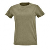 Футболка женская Imperial Fit Women, меланж хаки