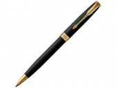 Ручка шариковая Parker Sonnet Core Matte Black GT (черный, золотистый)
