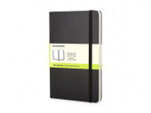 Записная книжка А6 (Pocket) Classic (нелинованный) (черный)