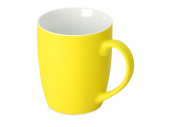 Кружка с покрытием soft-touch Tulip Gum (желтый)