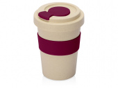 Стакан из пшеничного волокна Flava (бежевый, бургунди)