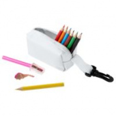 Набор Hobby с цветными карандашами и точилкой, белый