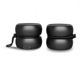 Портативные парные колонки TWS YoYo Stereo (черный)