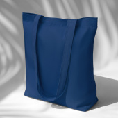 Сумка из плотного хлопка Carryme 220, 220 г/м2 (темно-синий)