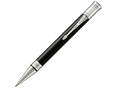 Ручка шариковая Duofold Classic International (черный, серебристый)