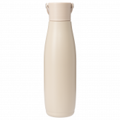 Термобутылка вакуумная герметичная Боска, бежевая