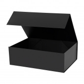 Подарочная коробка-трансформер средняя, черная