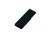 USB 2.0- флешка промо на 64 Гб в виде скрепки (черный)