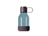 Бутылка для воды 2-в-1 Dog Bowl Bottle со съемной миской для питомцев, 1500 мл (бургунди)