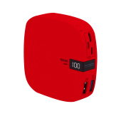 Внешинй аккумулятор Revil, 10000 mAh, красный
