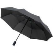 Зонт складной AOC Mini с цветными спицами ver.2, синий