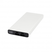 Внешний аккумулятор Höginn в металлическом корпусе, 10000mAh, серый Внешний аккумулятор Höginn в металлическом корпусе, 10000mAh, серый
