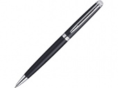 Ручка шариковая Hemisphere Matt Black CT M (черный, серебристый)