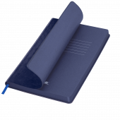 Ежедневник River side недатированный, синий (без упаковки, без стикера)
