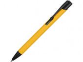Ручка металлическая шариковая Crepa (черный, желтый)