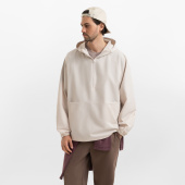 Ветровка (анорак) оверсайз унисекс RISSMAN, бежевая, размер XL/XXL