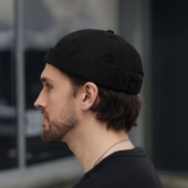Шапка Docker Hat, унисекс (черный)