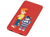 Внешний аккумулятор Простоквашино, 5000 mAh (красный)