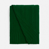 Плед Remitti, глубокий зеленый