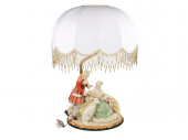 Лампа настольная Графиня де Лефлер (белый, кремовый)