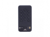 Внешний аккумулятор VA2208 на присосках с кабелем micro USB, 8000 mAh (черный)