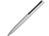 Ручка металлическая шариковая «Bevel», серебристый/черный