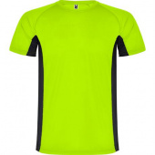 Спортивная футболка SHANGHAI мужская, ФЛУОРЕСЦЕНТНЫЙ ЗЕЛЕНЫЙ/ЧЕРНЫЙ M