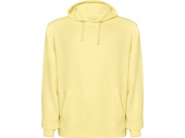 Толстовка с капюшоном Kenia, унисекс (желтый выстиранный)
