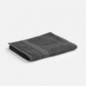 Полотенце махровое Terrychic, среднее, темно-серое