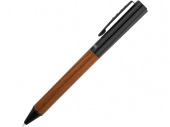 Ручка шариковая Woodgrain (черный, коричневый)