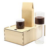 Подарочный набор Ченз, (черный чай, мед с фундуком и какао)