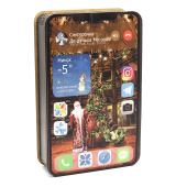 Iphone - упаковка новогодняя из дерева