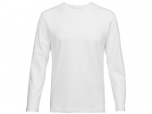 Футболка HD Fit с длинным рукавом, мужская (белый)